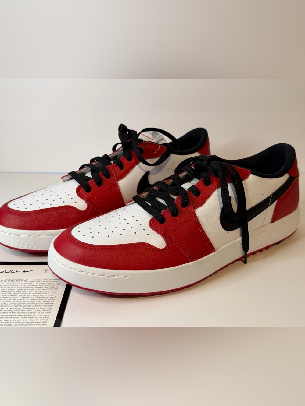 Air Jordan 1 low Chicago golf shoes size 12